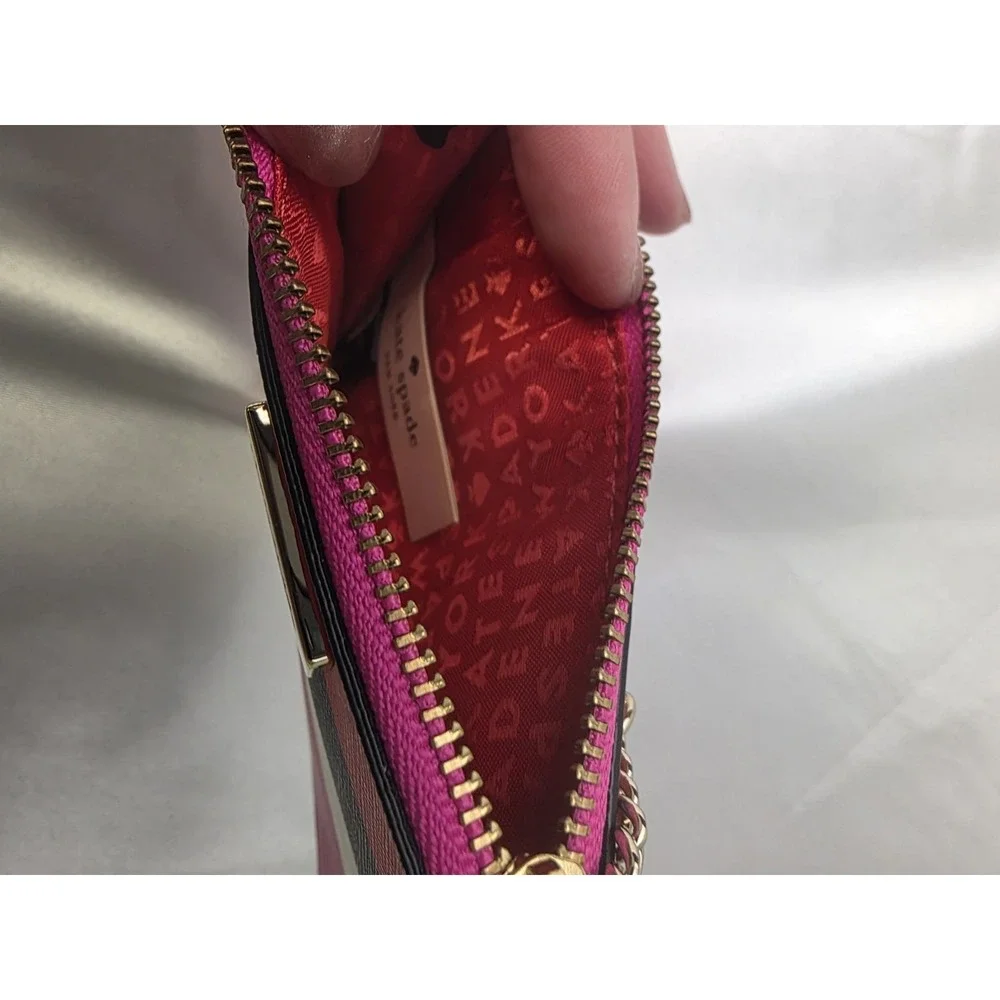 Kate Spade Laurel‎ Way Bitsy Coin Purse cardholder/wallet keychain key ring